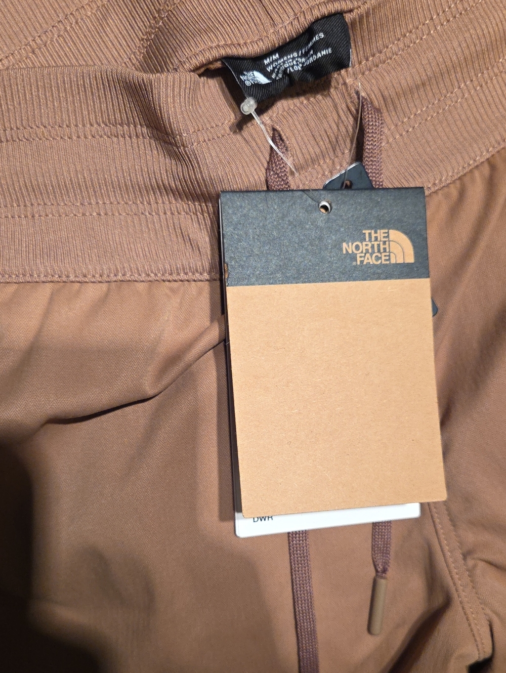 The North Face Women Tan Hybrid Drawstring Shorts - Picture 7 of 8